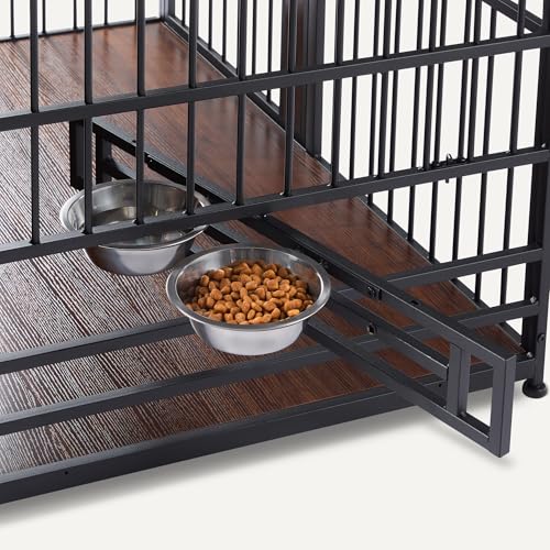 Amazon Basics Furniture Style Dog Crate, 48 Inches - size: 48''