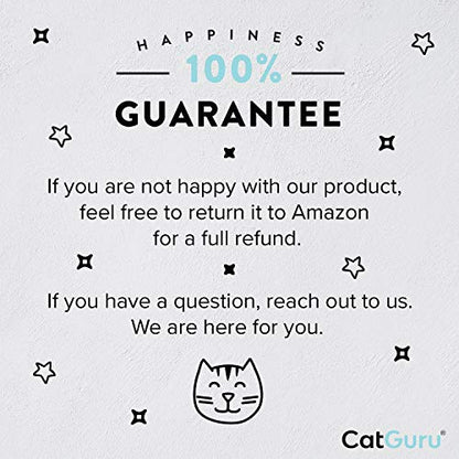 CatGuru Cat Litter Mat, Medium, Extra Large, XXL, Waterproof Litter Box Mat, Non Slip Kitty Litter Mat, Machine Washable Litter Trapping Mat, Soft Litter Tray, Cat Stuff (Medium, Grey/Standard) - color: Gray/ Standard
