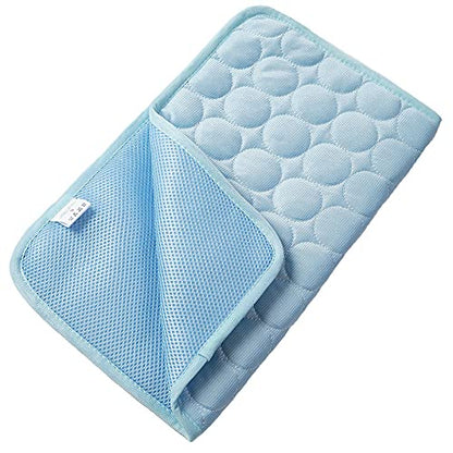 1pcs Dog Bed Cover Pet Blanket for Furniture Bed Couch Sofa Reversible, Breathable, Washable Pet Blankets, Dog Cooling Mat, Blue, 62 * 50cm - color: Blue, size: 62*50cm