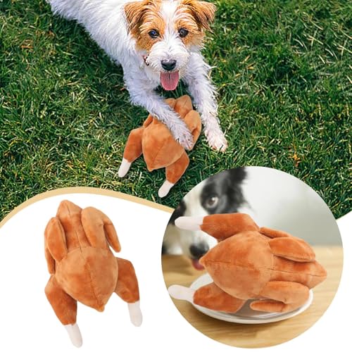 Puppy Chew Toys, Squeaky Cute Durable Fabric Dog Toys for Small Dogs,Indestructible Plush Interactive Interactive Dog Toy for Anxiety Relief Indoor Home Playing Puppy Small Medium Breeds Teething