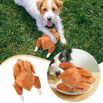 Puppy Chew Toys, Squeaky Cute Durable Fabric Dog Toys for Small Dogs,Indestructible Plush Interactive Interactive Dog Toy for Anxiety Relief Indoor Home Playing Puppy Small Medium Breeds Teething