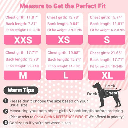 Dog Clothes Medium Sized Dog: Stretchy Puppy Shirts with Cute Patterns, Mesh Pet T-Shirts, Girl & Boy Poodle Dachshund Clothes (L, 4 Pack) - color: Pink Set 2, size: Large