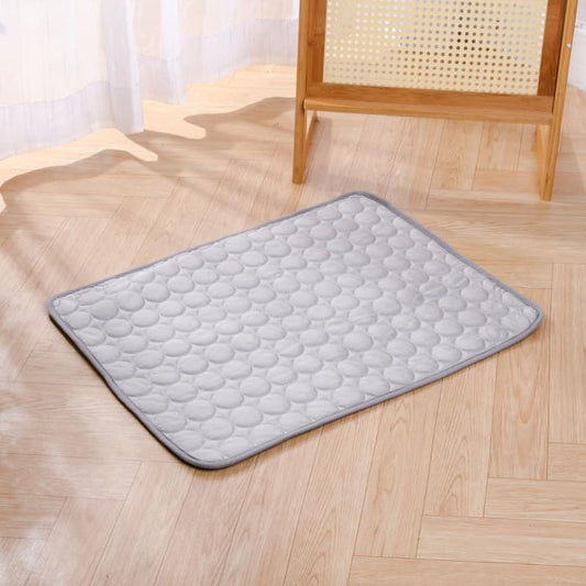 1pcs Dog Bed Cover Pet Blanket for Furniture Bed Couch Sofa Reversible, Breathable, Washable Pet Blankets, Dog Cooling Mat, Light Grey, 40 * 30cm - color: Light Grey, size: 40*30cm