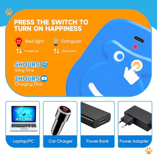 Interactive Cat Toy for Indoor Cats, 360° Auto-Rotating Door Hanging Teaser with Motion Activation, USB-C Rechargeable Quiet Self Play Cat Toy for Bored Indoor Adult Cats and Kittens