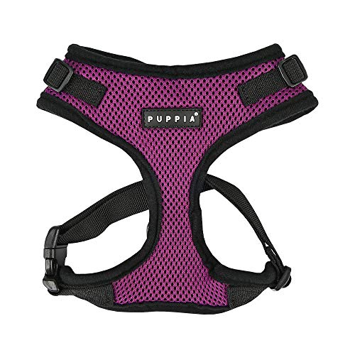 Puppia Authentic RiteFit Harness with Adjustable Neck, Small, Purple - color: Purple, size: Small
