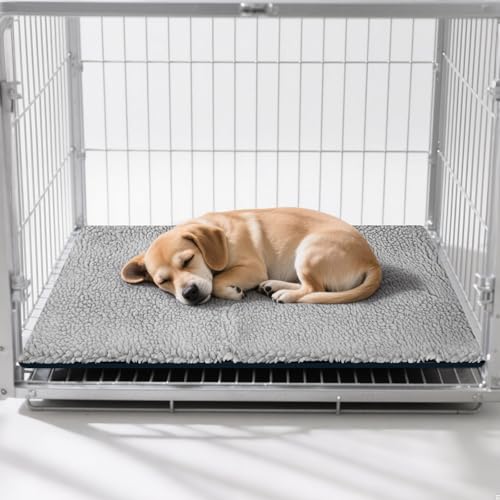 Self Warming Cat Mat Bed, 18 x 23 inch Rectangle Plush Kitten Bed Small Dogs Mat, Non Electric Self Heating Pet Pad Indoor Outdoor, Non-Slip Bottom, Removable, Washable - size: Large(Rectangular)