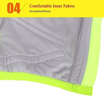 SGODA Dog Cooling Vest Harness Cooler Jacket Grey Green Small - color: grey with green, size: Small Chest 17.5-20"