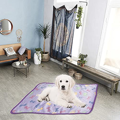 1 Pack 3 Puppy Blankets Super Soft Warm Sleep Mat Bone Print Cute Blanket Fluffy Premium Fleece Pet Blanket Flannel Throw Dog Blankets for Small Dogs Puppy Cat,Medium(29"x20") - color: Mix Bone Series, size: Medium(29"x20")