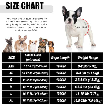 Dog Harness and Leash Set for Walking, Soft Mesh Adjustable Easy Control Lightweight Cat Vest Harnesses with Reflective Strips, Escape Proof Small Dogs Cats Vests - color: Purple, size: X-Large