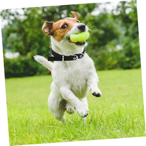SUPVOX Adjustable Soft Polyester Pet Collar Buckle Comfortable Wear-Resistant Neck Decor for Cats and Puppies