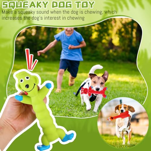 Shappy 20 Pcs Squeaky Dog Toys, Latex Rubber Dog Toys Bulk Soft Squeak Chew Balls Assorted Animals Puppy Fetch Interactive Play for Medium Large Pets(Lovely) - style: Lovely