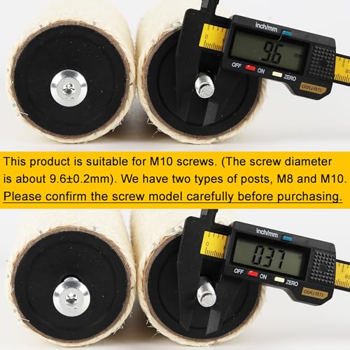 7.4cm 2.91in Diameter Cat Tree Scratching Post Replacement Sisal Pole Parts for Cat Tower (M10, 13.78in/35cm) - color: 13.78in/35cm, size: M10*2posts