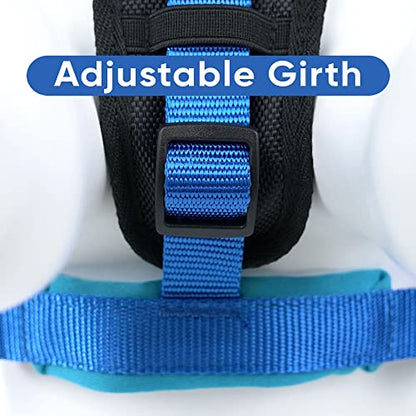 Pawtitas Reflective Padded Dog Harness for X-Small Dogs – Adjustable Puppy Step-in Vest | Fits Chest 14–18 in | No Pull Training Harness | XS | Blue - color: Blue, size: X-Small (Pack of 1)