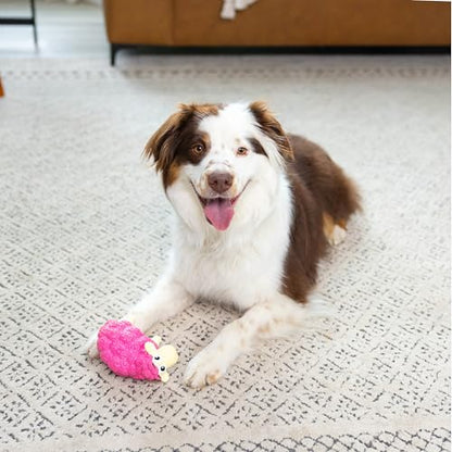 Outward Hound Tootiez Sheep Grunting Latex Rubber Dog Toy, Small - color: Pink, style: Grunt Sound