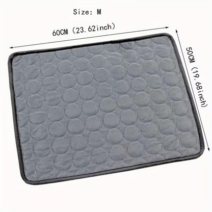 1pcs Dog Bed Cover Pet Blanket for Furniture Bed Couch Sofa Reversible, Breathable, Washable Pet Blankets, Dog Cooling Mat, Dark Grey, 62 * 50cm - color: Dark Grey, size: 62*50cm