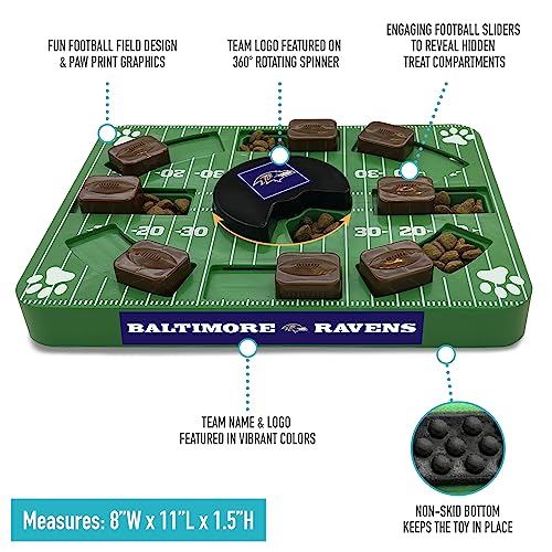 Pets First NFL Atlanta Falcons Puzzle Toy, Puzzle Treat Dog Toy, Interactive Dog Treat Toy, Dog Puzzle - color: ATLANTA FALCONS, size: Standard