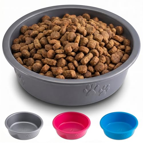 Loving Pets Dolce Luminoso Dog Bowl, Small, Silver - color: Silver, size: Small