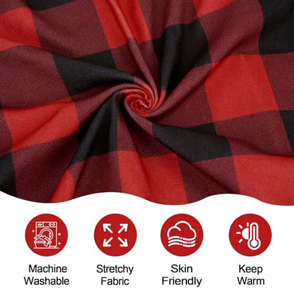 XPUDAC 4 Pack Dog Pajamas for Large Dogs Cats Plaid Doggie Clothes Puppy Onesies Christmas Pajamas Jumpsuits Pet Pjs Shirt Apparel 5X-Large, Red Green Beige Grey - size: 5X-Large(Chest-31.9" Back-23.6" Neck-19.3")