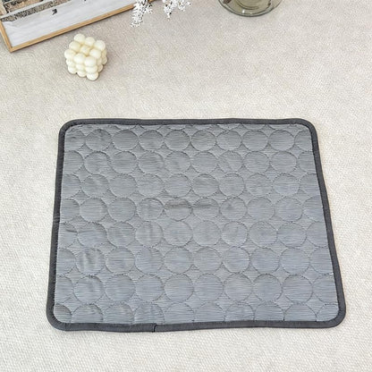 1pcs Dog Bed Cover Pet Blanket for Furniture Bed Couch Sofa Reversible, Breathable, Washable Pet Blankets, Dog Cooling Mat, Dark Grey, 70 * 55cm - color: Dark Grey, size: 70*55cm