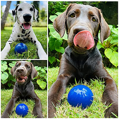 Tuff Pupper SuperChewer Tough Dog Ball Toy | Lifetime Replacement | Strong Natural Rubber | Great Dog Fetch Toy | Chew Toys for Dogs | Ultra Durable Chew Toys for Aggressive Chewers | for All Breeds - size: Medium - 2.5 Inch / 8 oz