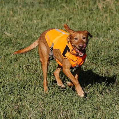 Browning Pet Vests, Hi Vis Safety Vests for Dogs, Safety Orange, Large, Adjustable Coverage - size: Large, style: Adjustable Safety Vest