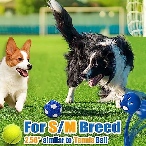 Soft Squeaky Dog Ball 2.56”, Latex Squeaky Dog Toys for Medium Dogs and Small Dogs to Fetch, Chase 3pcs for Small, Medium Breeds