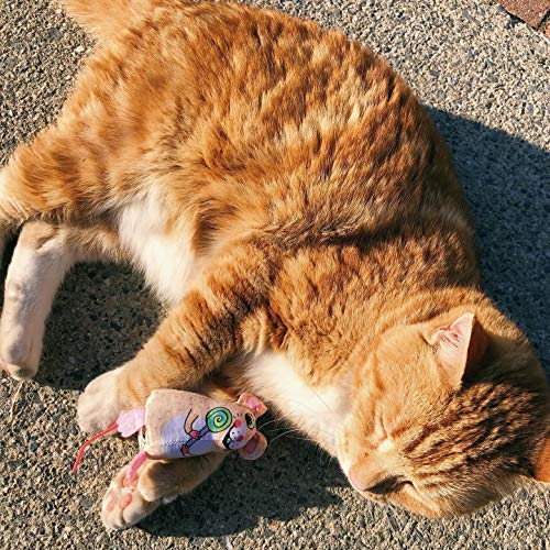 FUZZU Sweet Baby Mice, Mouse Cat Toy in with Organic Catnip (Lolli) - style: Lolli