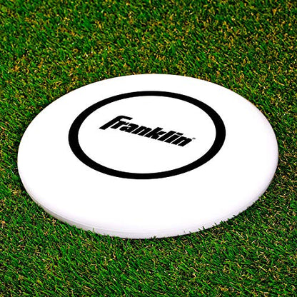 Franklin Sports Flying Disc - Disc for Beach, Backyard, Lawn, Park, Camping - 140 or 175 Grams - Perfect for Dogs - White