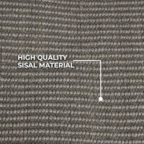 Best Pet Supplies Catify Cat Scratcher, Fun Interactive Scratchers, Posts, Poles, Claw Safe, Furniture Saver Indoor Play Support Natural Cat Behaviors Heavy Duty - Log (Gray), 22 x 17.28 - color: Gray Log