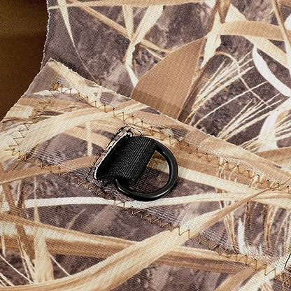 AUSCAMOTEK Neoprene Dog Vest for Duck Hunting - Insulated Camouflage Vest for Waterfowl Retriever - size: XXL