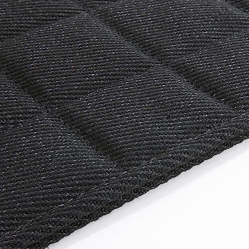 HOMBYS Chew Proof Dog Crate Bed Mat, 22"x35" Indestructible Kennel Pad for Aggressive Chewers, Plaid Durable Puppy Crate Mats for Medium Dogs Cages - size: Medium(35" L x 22" W)