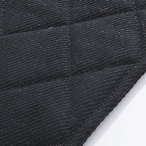 HOMBYS Chew Proof Dog Crate Pad Mat, 22"x35" Indestructible Kennel Pad for Aggressive Chewers, Durable and Water Resistant Teething Puppy Crate Mats for Dogs Cages - size: Medium(35" L x 22" W)