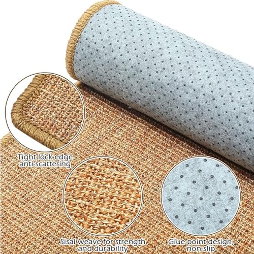 Oncpcare 2PCS Rabbit Scratch Mat Natural Bunny Scratching Pad Claws and Teeth Care Rabbit Mats for Cages Chew Toys for Bunny Pet Cage Bedding for Biting Sleeping Nesting, 16x12 - size: 16"x12"