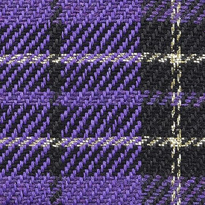 Small Dog Harness Collar and Leash Set, Step in No Chock No Pull Soft Mesh Adjustable Dog Vest Harnesses Plaid Reflective for Dogs Puppy Cats Kitten Rabbit (Purple, XXS) - color: Purple, size: XXS