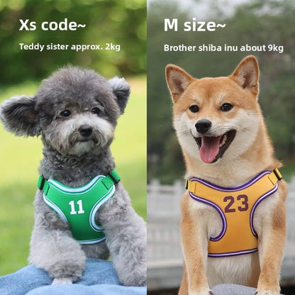 X-Shape Escape-Proof Dog Harness Vest, Reflective Padded Chest Strap with Matching Leash for Small & Medium Dogs Nylon & Polyester Design - color: Green, size: XS