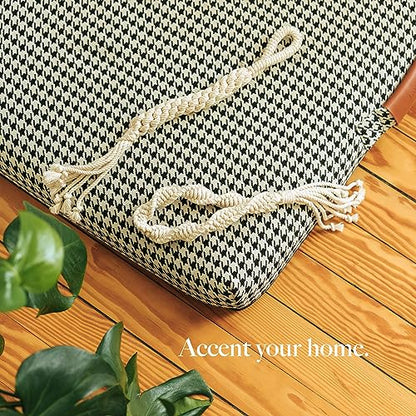 LAY LO Natural Cotton Dog Rope Toy for Small & Medium Dogs, Non-Toxic Rope Toy, 2-Pack Puppy Teething Toy, Durable Boho Dog Toys with Handle