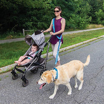 Kurgo Hands-Free Dog Running Belt - Adjustable Adventure Dog Belt - MOLLE-Compatible - Reflective Trim - Lightweight, Comfortable Fit - Hands-Free - style: Cross Body Belt