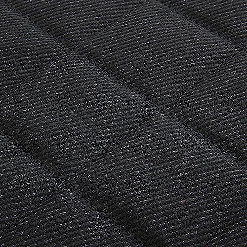 HOMBYS Chew Proof Dog Crate Bed Mat, 17"x23" Indestructible Kennel Pad for Aggressive Chewers, Plaid Durable Puppy Crate Mats for Small Dogs Cages - size: X-Small (23" L x 17" W)