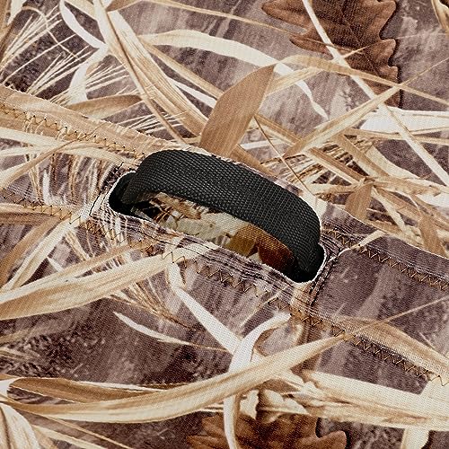 AUSCAMOTEK Neoprene Dog Vest for Duck Hunting - Insulated Camouflage Vest for Waterfowl Retriever - size: XL
