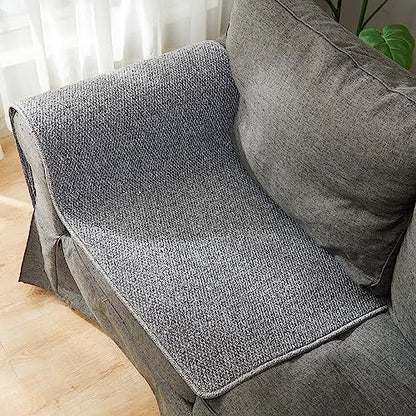 SHENGOCASE 67"x 23.6" Thickened Cat Wall Climbing Carpet, Cat Wall Furniture Scratcher, Scratching Post, Couch Sofa Protector (Grey) - color: Grey