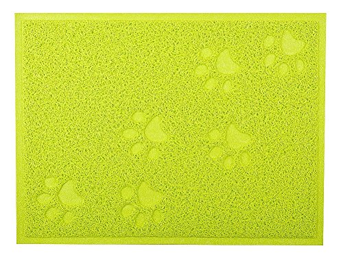 DM Litter Mat, 16x12 Inches, Lime - color: Lime