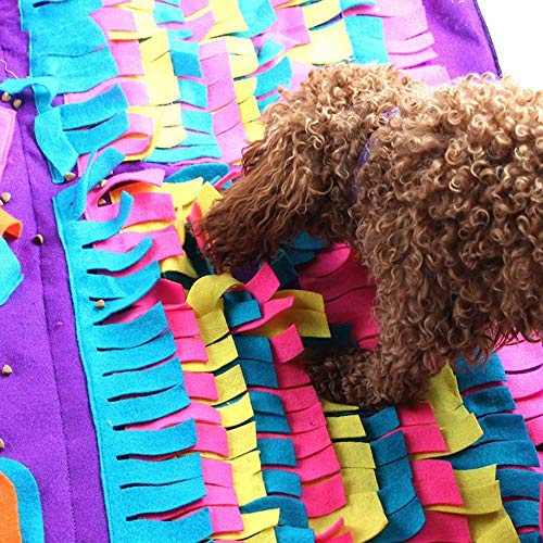 Pet Toy Pet Dog Sniffing Mat Training Blanket Find Food Play Toys Dog Mat for Relieve Stress Interactive Puzzle Sniffing Mat Pad