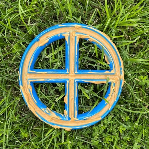 Flexible Flying Disc - Durable Floating Dog Toy for Fetch, Tug, Treat Filling, Made in USA, FDA Compliant TPE, Medium/Large Dogs, Green - color: Green