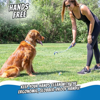 Chuckit! EcoFetch Dog Ball Launcher - 18" with Medium (2.5") Dog Fetch Ball Thrower, for Dogs 20-60 Pounds, Made in USA - style: EcoFetch