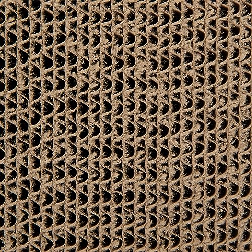 SmartyKat Super Scratcher Corrugated Cat Scratcher and Scratch Pad for Cats, Catnip Infused with Catnip, Scratchers for Indoor Cats and Kittens, Cardboard Scratching Post - size: One Size, style: Rectangle Scratcher