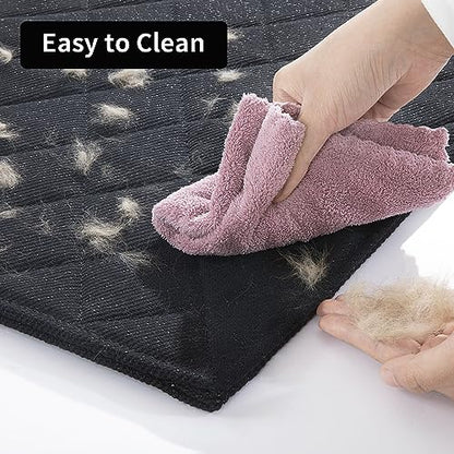 HOMBYS Chew Proof Dog Crate Pad Mat, 22"x35" Indestructible Kennel Pad for Aggressive Chewers, Durable and Water Resistant Teething Puppy Crate Mats for Dogs Cages - size: Medium(35" L x 22" W)