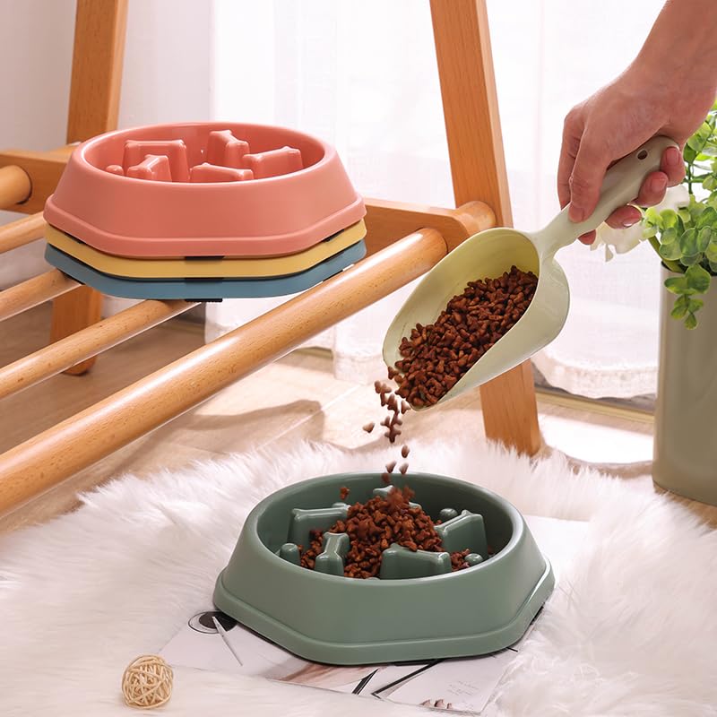 Slow Feed Puzzle Bowl for Dogs – Interactive Anti-Choke Design, Non-Slip & Easy Clean, Ideal for Puppies & Adult Dogs (Blue)