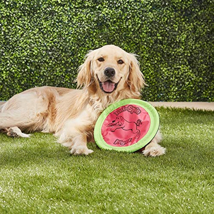 Chuckit! Petmate Booda Tail-Spin Flyer Floating Dog Frisbee, Multi, 10-Inch - size: 10-Inch