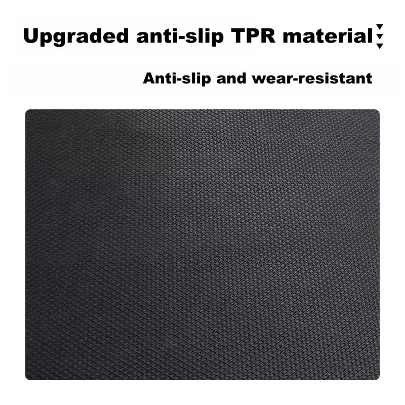 32"x20" Cat Litter Box Trapping Mat, Cute Kitty Paw Design, Soft Comfortable, Easy Clean, Anti Slip PVC Material Liners, Welcome Mat, Entryway Rug (Brown) - color: Brown