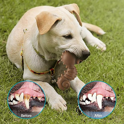 PETSTA Dog Chew Toys for Aggressive Chewers, Durable Dog Toys for Large Dogs, Heavy Duty Dog Toys/Large Dog Toys/Indestructible Dog Toys, Tough Dog Toys for Medium/Large Dogs Breed (4 Pack) - color: 4 PACK